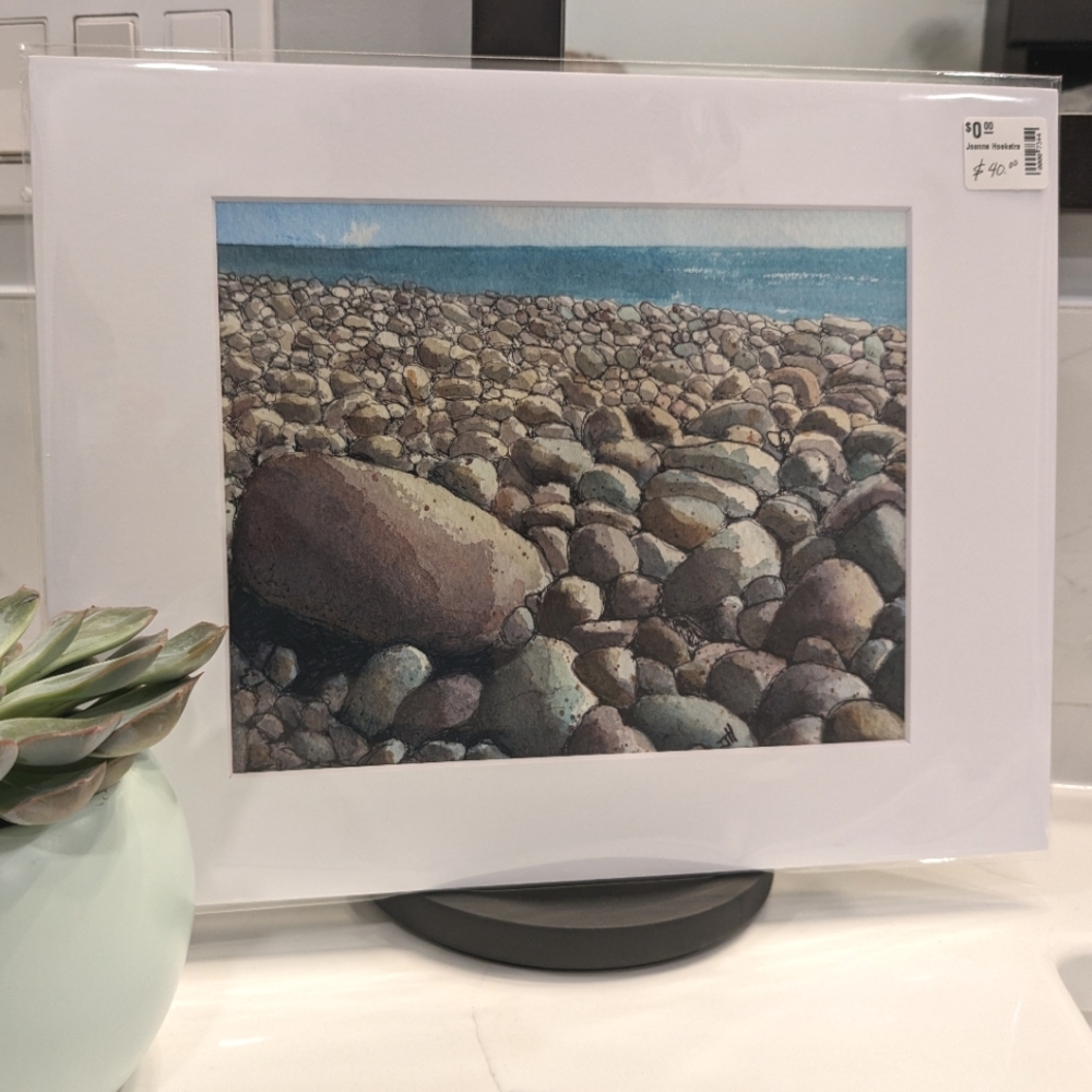 ❤️🎨Matted Art Print of Original Watercolour Painting